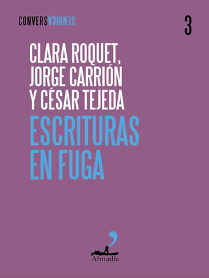 cover image of Escrituras en fuga